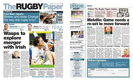 The Rugby Paper – October 16, 2022
