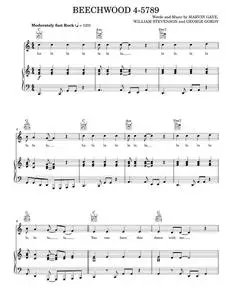 Beechwood 4-5789 - Carpenters, The Marvelettes (Piano-Vocal-Guitar)