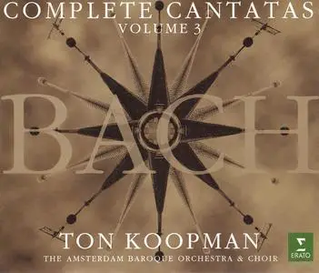Ton Koopman, Amsterdam Baroque Orchestra & Choir - Johann Sebastian Bach: Complete Cantatas Vol. 3 [3CDs] (1996)