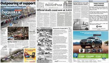 Philippine Daily Inquirer – November 17, 2013
