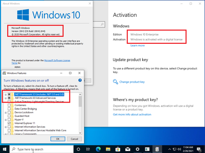 Windows 10 Enterprise 20H2 10.0.19042.844 (x86/x64) Multilingual Preactivated February 2021