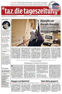Tageszeitung TAZ vom 31 Januar 2012