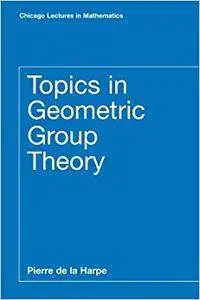 Topics in Geometric Group Theory