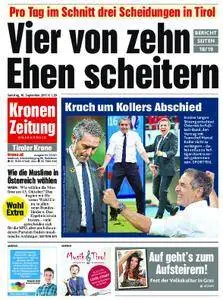 Kronen Zeitung Tirol - 16. September 2017