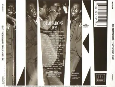 The Temptations - Temptations Live! (1967) [1999, Remastered Reissue] *Repost*