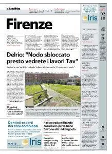 la Repubblica Firenze - 21 Febbraio 2018