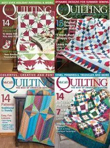 McCall's Quilting 2016 Full Year Collection