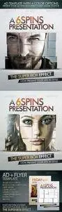 Graphicriver Spins Flyer Template