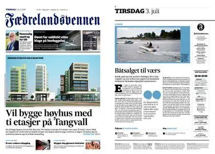 Fædrelandsvennen – 03. juli 2018