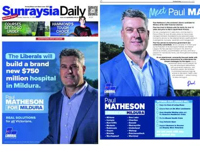 Sunraysia Daily – November 12, 2022