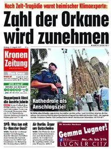 Kronen Zeitung - 21. August 2017
