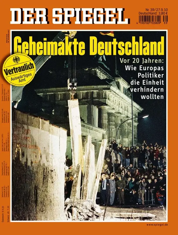 Der Spiegel Nr. 39 vom 27.09.2010
