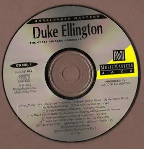 Duke Ellington - The Great Chicago Concerts (1946) [Remastered 1994]