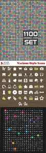 Vectors - Various Style Icons
