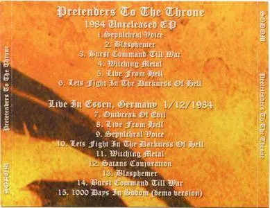 Sodom - Pretenders To The Throne (2009)