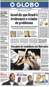 O Globo - 25 de julho de 2014 - Sexta