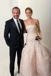 Jennifer Lawrence & Jean Dujardin - 85th Annual Academy Awards Portraits February 24, 2013