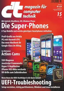 ct Magazin für Computertechnik No 15 vom 01 Juli 2013