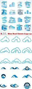 Vectors - Blue Real Estate Logo 34