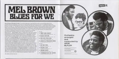 Mel Brown - The Wizard / Blues For We (1968) {Impulse! 2-on-1 Series Remaster rel 2011}