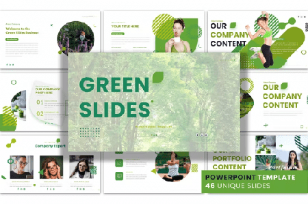 Green - PowerPoint Presentation Template