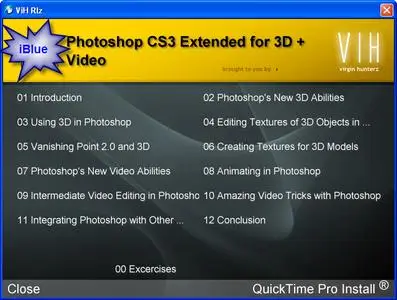 Photoshop CS3 tutorial multimedia