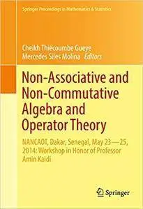 Non-Associative and Non-Commutative Algebra and Operator Theory