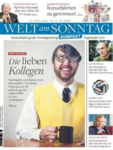 Welt am Sonntag Kompakt vom 20 April 2014
