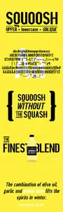 Squoosh Gothic Typeface