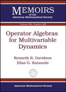 Operator Algebras for Multivariable Dynamics (Memoirs of the American Mathematical Society)