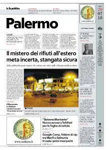 la Repubblica Palermo - 28 Luglio 2018