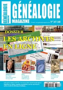 Généalogie Hors-Série N 347-348 - Avril-Mai 2015