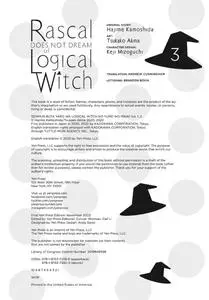 Yen Press-Rascal Does Not Dream Of Logical Witch Manga 2023 Hybrid Comic eBook