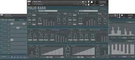 Channel Robot Folio Bass v1.1 KONTAKT