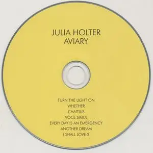 Julia Holter - Aviary (2018) {Domino WIGCD417} (Complete Artwork)