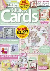 Quick Cards Made Easy – January 2014