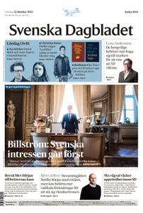 Svenska Dagbladet – 22 oktober 2022