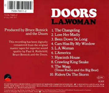 The Doors - L.A. Woman (1971) [Two Releases]