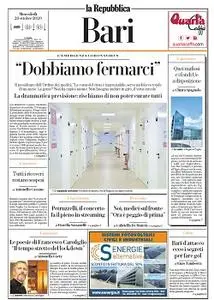 la Repubblica Bari - 28 Ottobre 2020