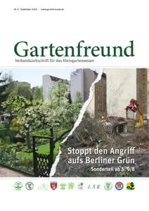 Gartenfreund – September 2018