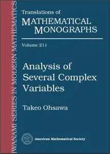 Analysis of several complex variables