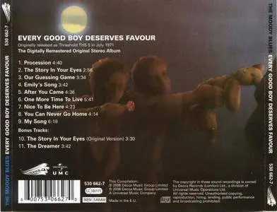 The Moody Blues - Every Good Boy Deserves Favour (1971)