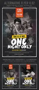 GraphicRiver Alternative / Grunge Flyer or Poster v.02