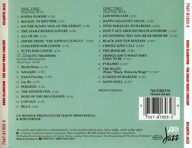 Duke Ellington - The Great Paris Concert (1963) [Remastered 1989] {PROPER}