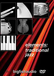 Big Fish Audio Elements Traditional Jazz WAV REX AiFF Apple Loops DVDR (repost)