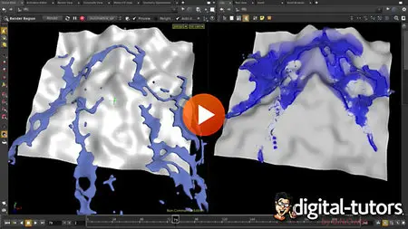 Digital-Tutors - Creating a Dynamic Wet Map Shader in Houdini