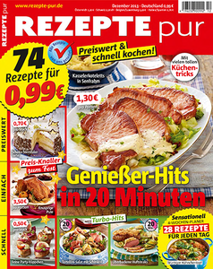 Rezepte Pur Magazin Dezember No 12 2013