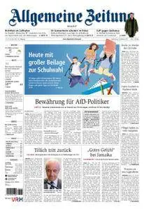 Allgemeine Zeitung Mainz - 19. Oktober 2017