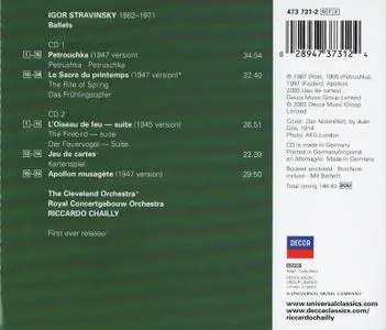 Riccardo Chailly - Stravinsky: Ballets (2003)