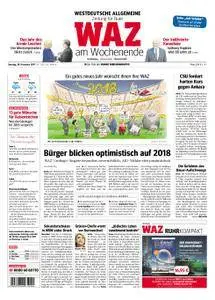 WAZ Westdeutsche Allgemeine Zeitung Buer - 30. Dezember 2017